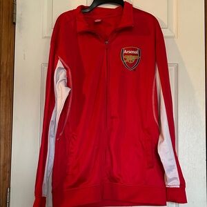 Arsenal Red Track Jacket